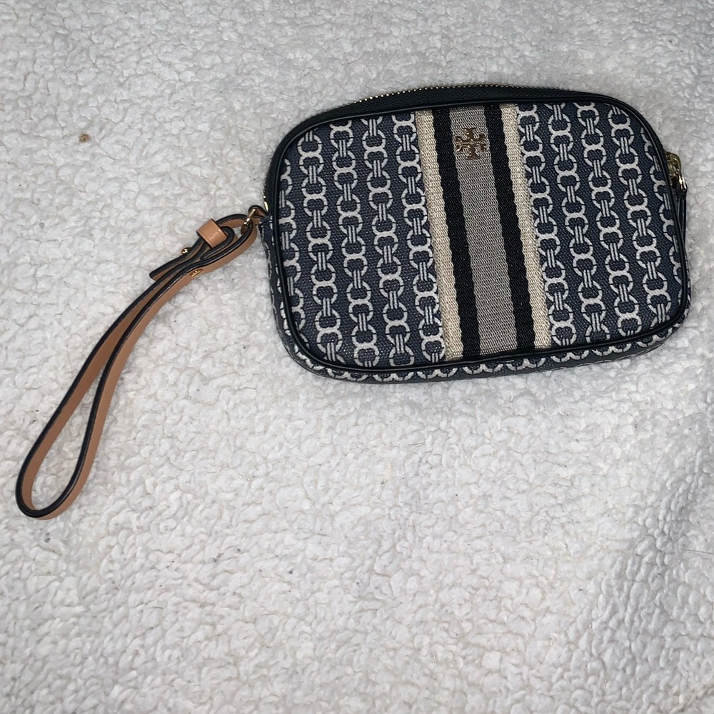 Tory Burch Black Wristlet
